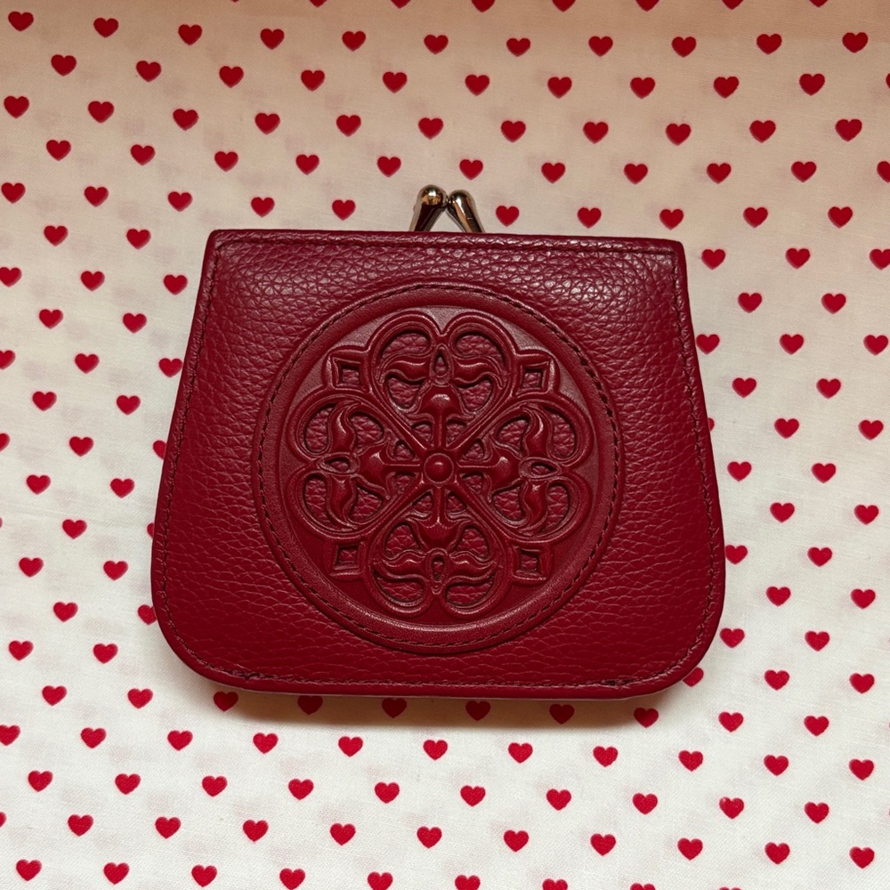 Brighton Chic Red Leather Women's Wallet